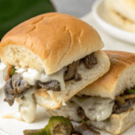 Philly Cheesesteak Sliders