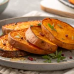 It looks like this image features three baked potatoes on a baking tray. If you'd like, I can suggest a description or caption for it, or help with related content ideas! Let me know.